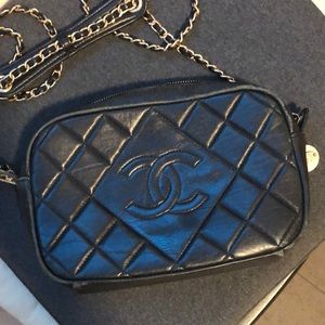 Chanel vintage camera bag